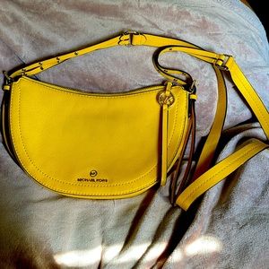 Yellow Michael Kors crossbody bag. New with tags.